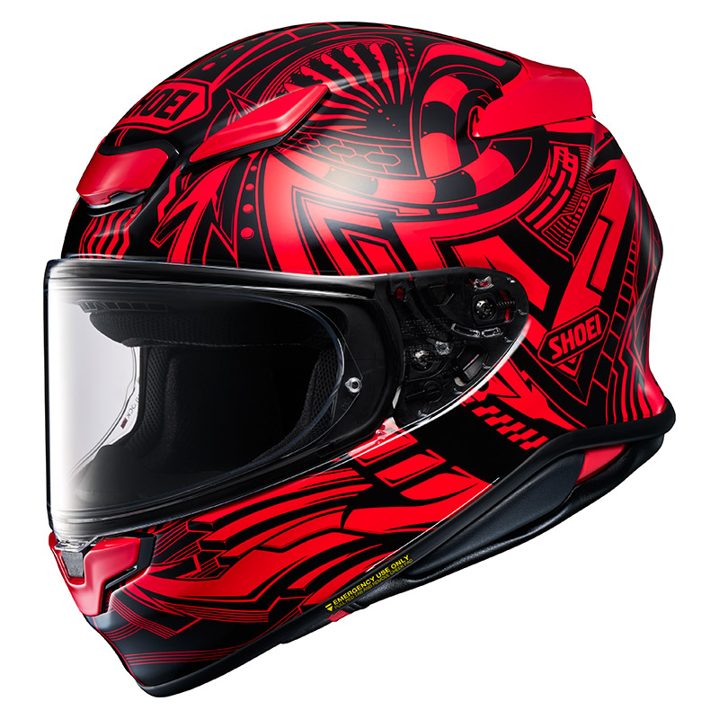 Shoei Nxr 2 Beaut Tc-1 Red Helmet